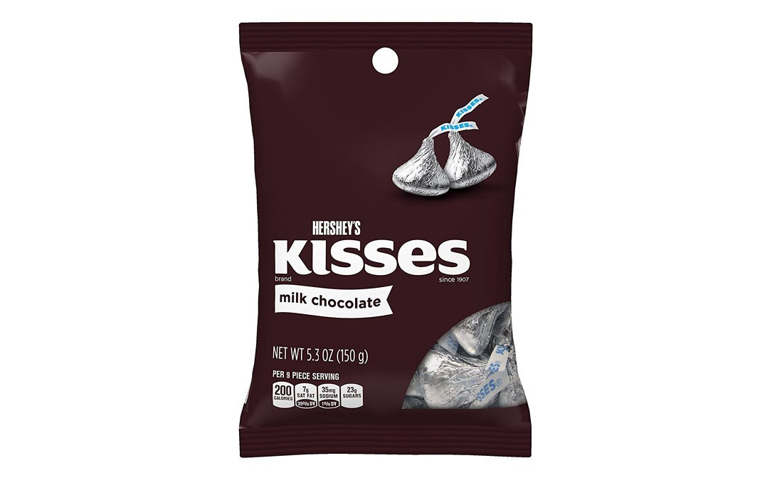 Hershey's Kisses Kisses Milk Chocolate    Pack  150 grams